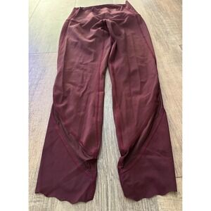 Lululemon Wunder Under Crop High-Rise Roll Down Scallop Full-On Luxtreme Size 4